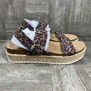 Steve Madden Cybell Platform Strap Sandals Women size 9